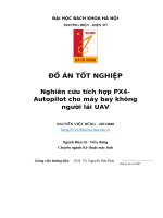 Đồ Án tốt nghiệp nghiên cứu tích hợp px4  autopilot cho máy bay không người lái uav