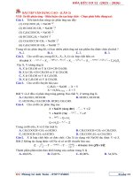 Bài 1_Ester Hóa 12 (Buổi 2)