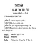 Thư mời sinh nhật 2 tuổi