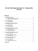 Bài giảng ias 40 investment property  bất Động sản Đầu tư (2)