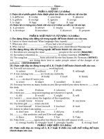 Test  7 tài liệu