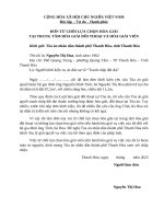 Từ chối hòa giải
