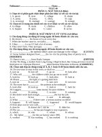 Test 40 43 tài liệu