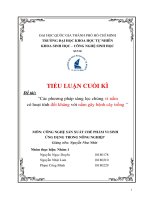 Các phương pháp sàng lọc chủng vi nấm có hoạt tính Đối kháng với nấm gây bệnh cây trồng