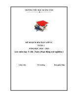 Tuần 1