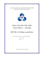 Báo Cáo Bài Tập Lớn Giải Tích 1 – Mt1003 Đề Tài 13 Đường Cong Bézier.pdf