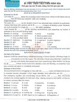 Đề 21-35 thi thử kỳ thi TNTHPTQG 2025 môn Tiếng Anh - cô Phạm Liễu