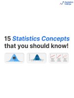 Stastic concepts