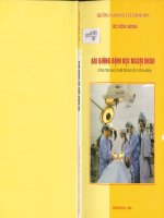 Bài giảng bệnh học ngoại khoa dùng cho hệ trung cấp y sỹ Đa khoa trường cao Đẳng y tế thanh hoá