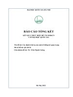 00060000813 các Định lý hội tụ của một số thống kê quan trọng