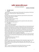 Kiều binh nổi loạn