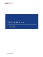 Valuation handbook