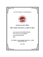 Trình bày những Điều mà thầy, cô Đã học Được trong chuyên Đề