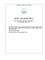 00060000704 nghiên cứu xây dựng hệ thống dịch vụ Điện toán Đám mây cảnh báo lan truyền dịch bệnh trên Đàn gia súc từ những nguồn dữ liệu không Đồng nhất