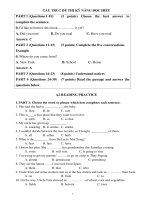Học viên a2 reading practice