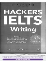 sách hackers ielts writing