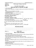 GIÁO ÁN LỚP 2 TUẦN 16