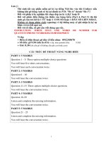 Học viên a2 listening practice