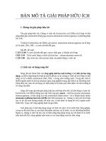 Phạm thị huân   mô tả sáng chế