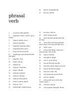 Lý thuyết phrasal verb