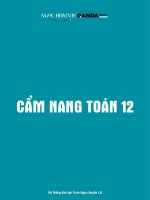 Cẩm nang toán 12