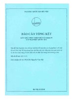 00060000455 nghiên cứu chế tạo vật liệu tổ hợp trên cơ sở graphene với một số oxit kim loại Để Ứng dụng làm vật liệu xúc tác   hấp phụ cho quá trình xử lý các kim loại nặng và các chất hữu cơ Độc hại trong môi trường nước