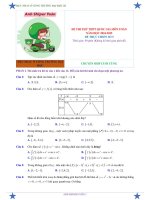 ĐỀ LUYỆN THỰC CHIẾN TOÁN 12 SỐ 5