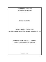 Luận văn thạc sĩ mở rộng cho vay khách hàng cá nhân tại ngân hàng nông nghiệp và phát triển nông thôn chi nhánh thành nam tỉnh nam Định