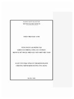 Luận văn thạc sĩ năng suất lao Động tại khối văn phòng công ty cổ phần dịch vụ kỹ thuật Điện lực dầu khí việt nam