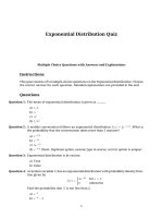 Đề Thi Về Exponential Distribution_ Xác Suất Thống Kê.pdf