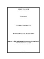 Luận văn thạc sĩ năng lực cạnh tranh doanh nghiệp vận tải biển container việt nam trong bối cảnh hội nhập quốc tế