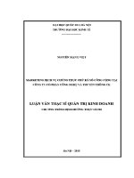 Luận văn thạc sĩ marketing dịch vụ chứng thực chữ ký số công cộng tại công ty cổ phần công nghệ và truyền thông ck