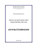 Luận văn thạc sĩ phân tích tình hình tài chính tại công ty cổ phần tập Đoàn hòa phát