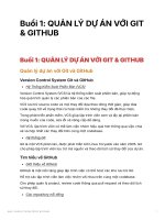 Quản Lý Dự Án với Git và GitHub