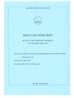 00060000391 nghiên cứu một số phương pháp phân cụm dữ liệu trong hệ thông tin Địa lý
