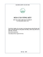 Nghiên Cứu Xây Dựng Và Áp Dụng Phương Pháp Hồi Phục Đặc Điểm Cổ Khí Hậu Holocen Bằng Phân Tích Đồng Vị Bền Trong Trầm Tích Ở Miền Bắc, Việt Nam.pdf