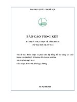 00060000688 hoàn thiện và phát triển hệ thống hỗ trợ nâng cao chất lượng văn bản doit Để hướng Đến thương mại hóa