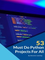 54 3 python project must do (52 bài tập thực hành python)