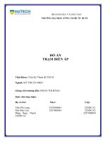 Đồ Án trạm biến Áp