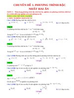 Đáp Án C1. Cd 1  Phuong Trinh Bac Nhat Hai An File 01.Docx