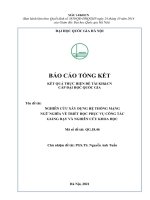 00060000694 nghiên cứu xây dựng hệ thống mạng ngữ nghĩa về triết học phục vụ công tác giảng dạy và nghiên cứu khoa học