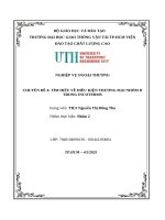 Nghiệp vụ ngoại thương chuyên Đề 4 tìm hiểu về Điều kiện thương mại nhóm d trong incoterms