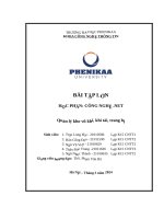 Bài tập lớn học phần công nghệ  net quản lý kho vũ khí, khí tài, trang bị