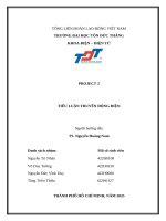 Tiểu luận truyền Động Điện