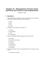 Chapter 10 management (f1 acca)
