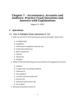 Chapter 7   accountancy, accounts and auditor (f1 acca)