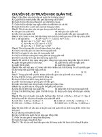 Di truyền học quần thể