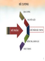 slide Mỹ Phẩm chương 3