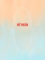 slide Mỹ phẫm chương 1