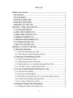 Phát triển các hoạt Động marketing trực tuyến tại công ty tnhh mtv minh anh hùng thịnh (dai ichi life gò vấp 3)